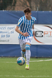 Alessandro Boccia Spal Pescara U19 13/03/2022 Ferrara